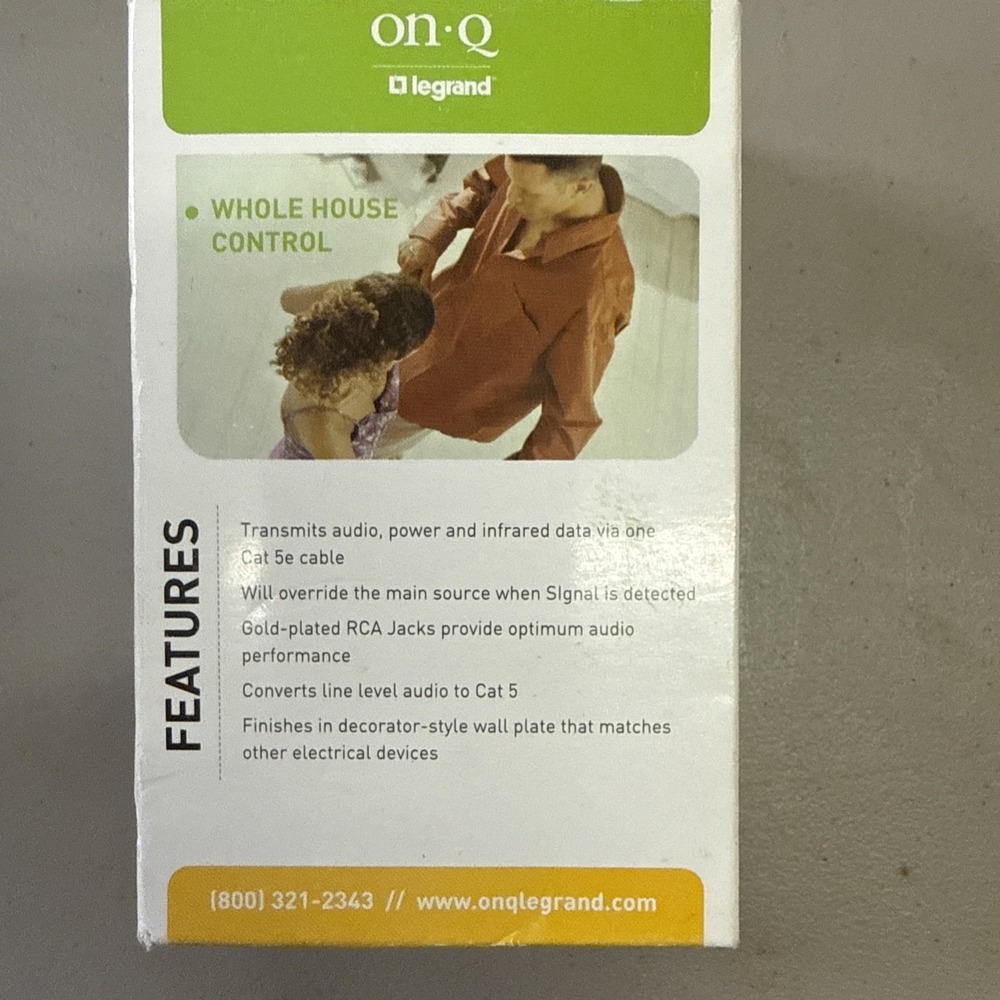 NEW‎ On-Q F7417-WH Local Source Input Module White - Picture 2 of 4